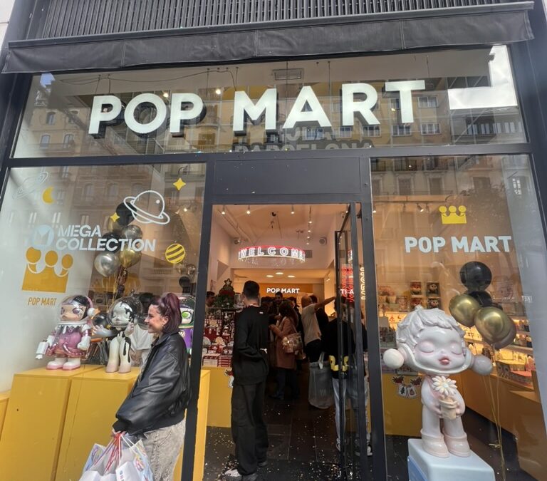 Una pop up de éxito para POP MART en Barcelona